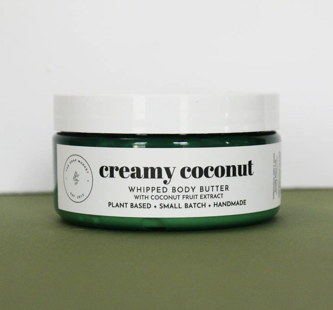 creamy coconut whipped body butter- 8 oz