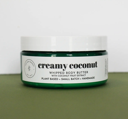 creamy coconut whipped body butter- 8 oz