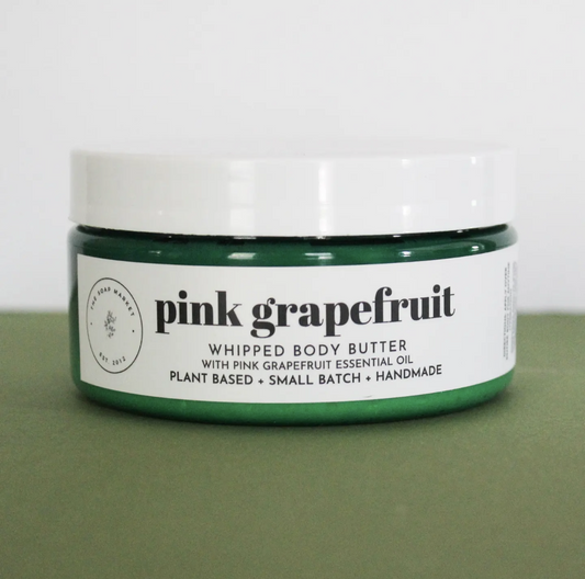 pink grapefruit whipped body butter- 8 oz