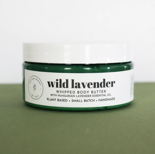 wild lavender whipped body butter- 8 oz